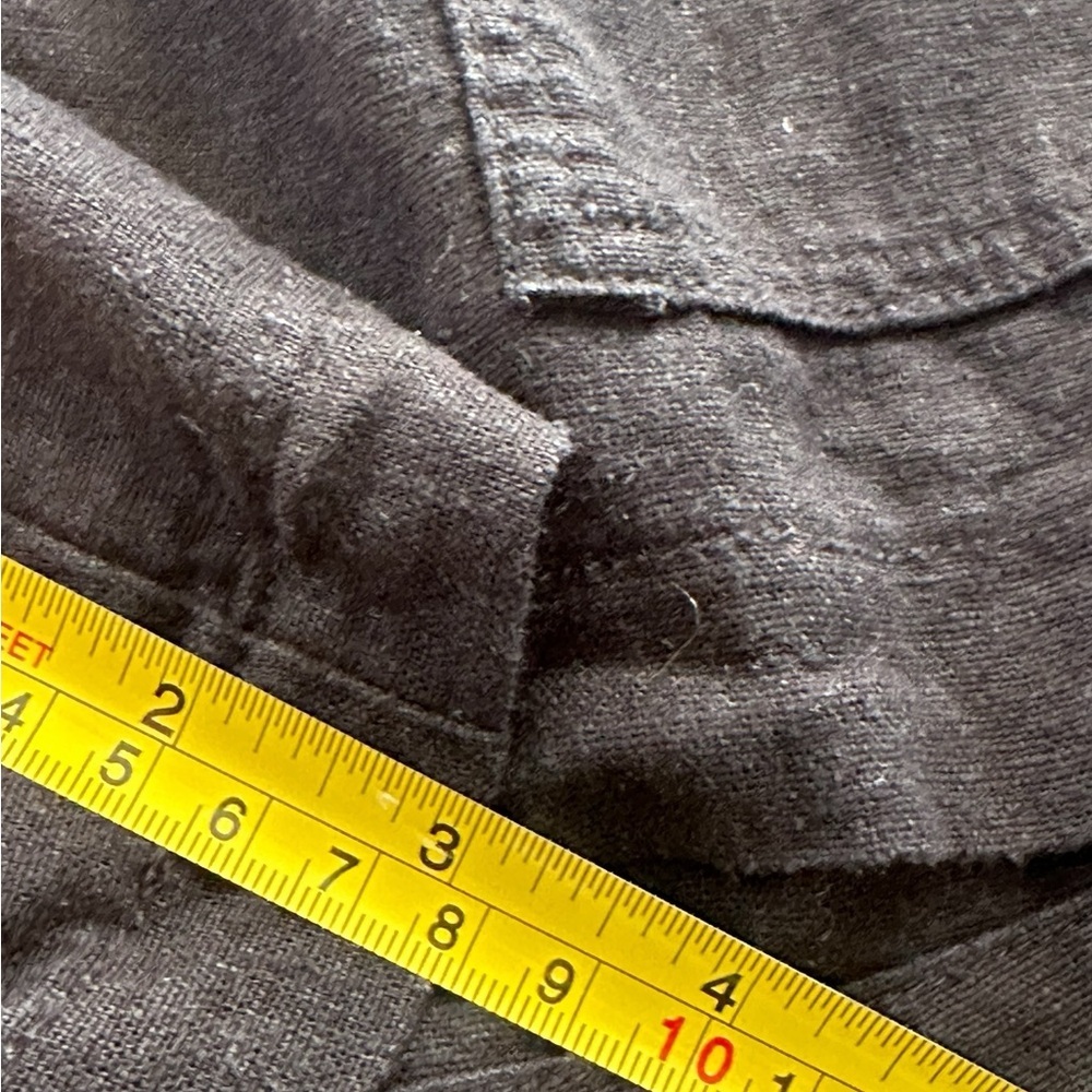 GAP Linen Blend Black Shorts Size S Drawstring Summer Classic A167 - Picture 5 of 6